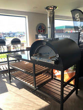 Load image into Gallery viewer, Castori pizza oven table with clementi 60cm family oven - Castori forni - Creative Outdoor Living