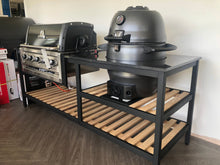 Load image into Gallery viewer, Castori table including broil king regal 570 and keg 5000 - Castori forni - Creative Outdoor Living