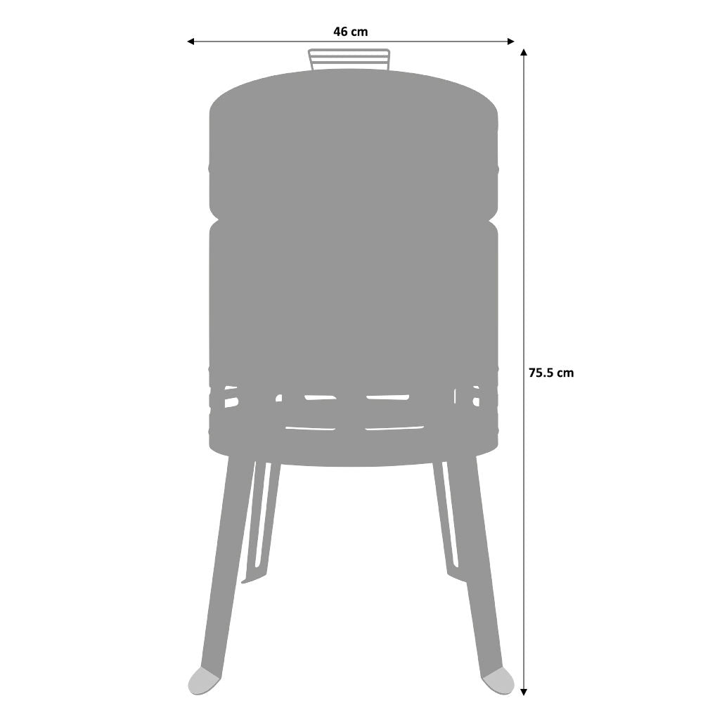 Tramontina charcoal grill