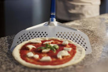 Load image into Gallery viewer, Gi Metal Aluminum rectangular perforated pizza peel A-32RF/60 - Creative Outdoor Living