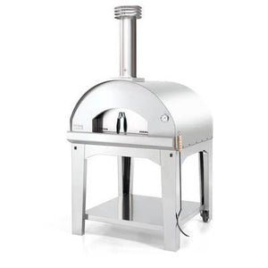 Fontana Fontana Marinara Outdoor Wood Fired Oven Stainless Steel Including Trolley - Creative Outdoor Living