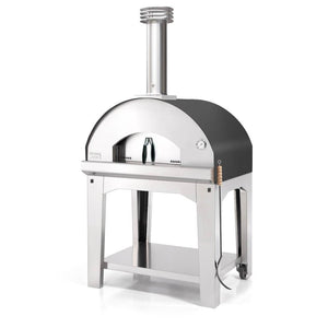Fontana Fontana Toscano Mangiafuco Wood Fired Oven Anthracite including Trolley - Creative Outdoor Living