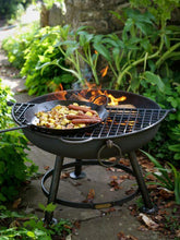 Load image into Gallery viewer, Fire pits uk Half moon mesh bbq rack - Creative Outdoor Living