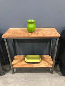 Industrial style console table