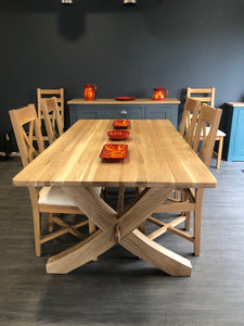 Oak table 180cm x 100cm