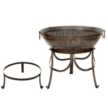 Load image into Gallery viewer, Recycled Kadai set with high &amp; low stand - Kadai - Creative Outdoor Living