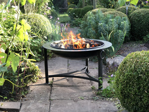 Fire pits uk Saturn firepit - Creative Outdoor Living