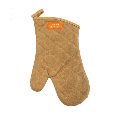 TRAEGER BBQ MITT- BROWN CANVAS AND LEATHER - Traeger - Creative Outdoor Living
