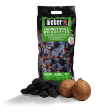Load image into Gallery viewer, Weber 8kg coconut briquettes - WEBER - Creative Outdoor Living
